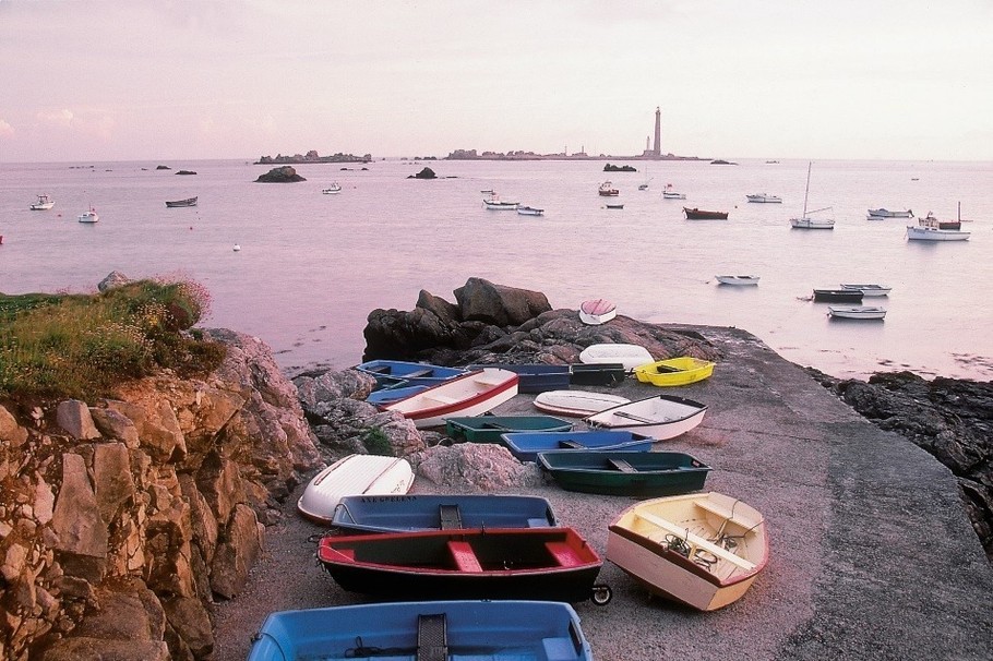 Phare de l'ile Vierge (plus haut phare d'Europe) à Plouguerneau