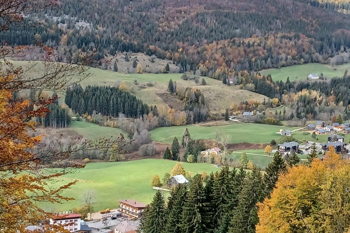 Lélex en automne