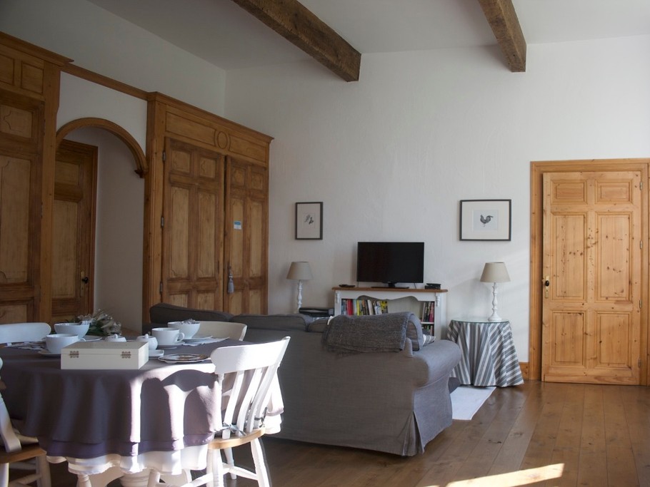 La Farat - Chambre d'Hôte - Salon / Salle à Manger Privée.