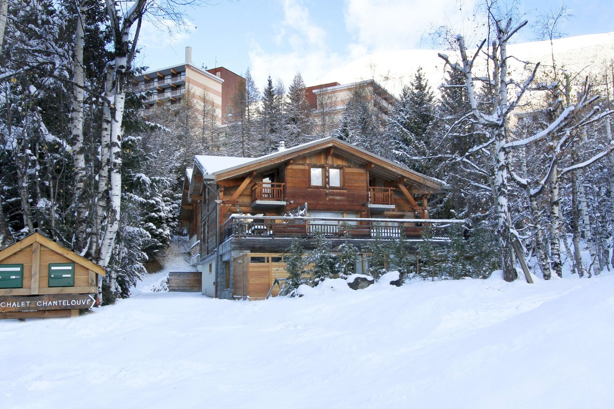 Le Chalet en hiver
