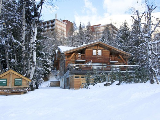 Le Chalet en hiver