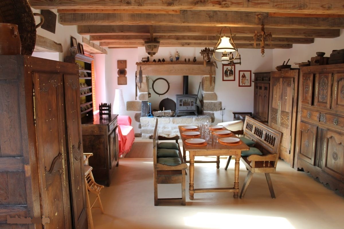 séjour salon avec mobilier breton
