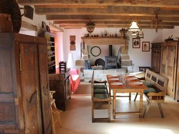 séjour salon avec mobilier breton