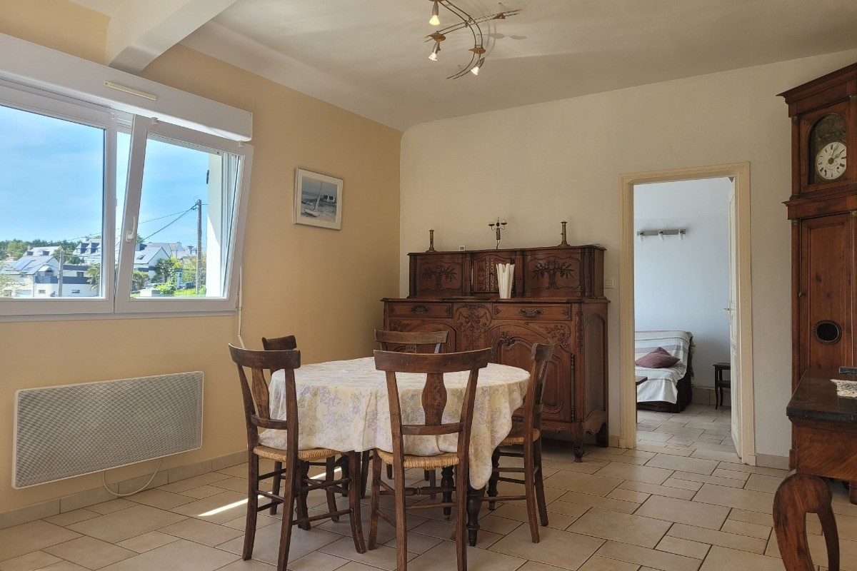 GUEDON, location, Clévacances, Binic, la salle à manger