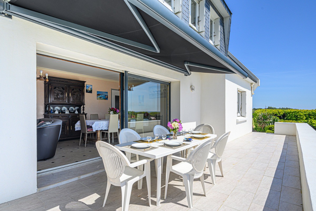 vue de la terrasse