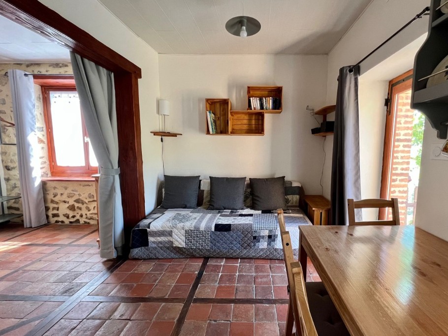 Salon donnant sur la terrasse