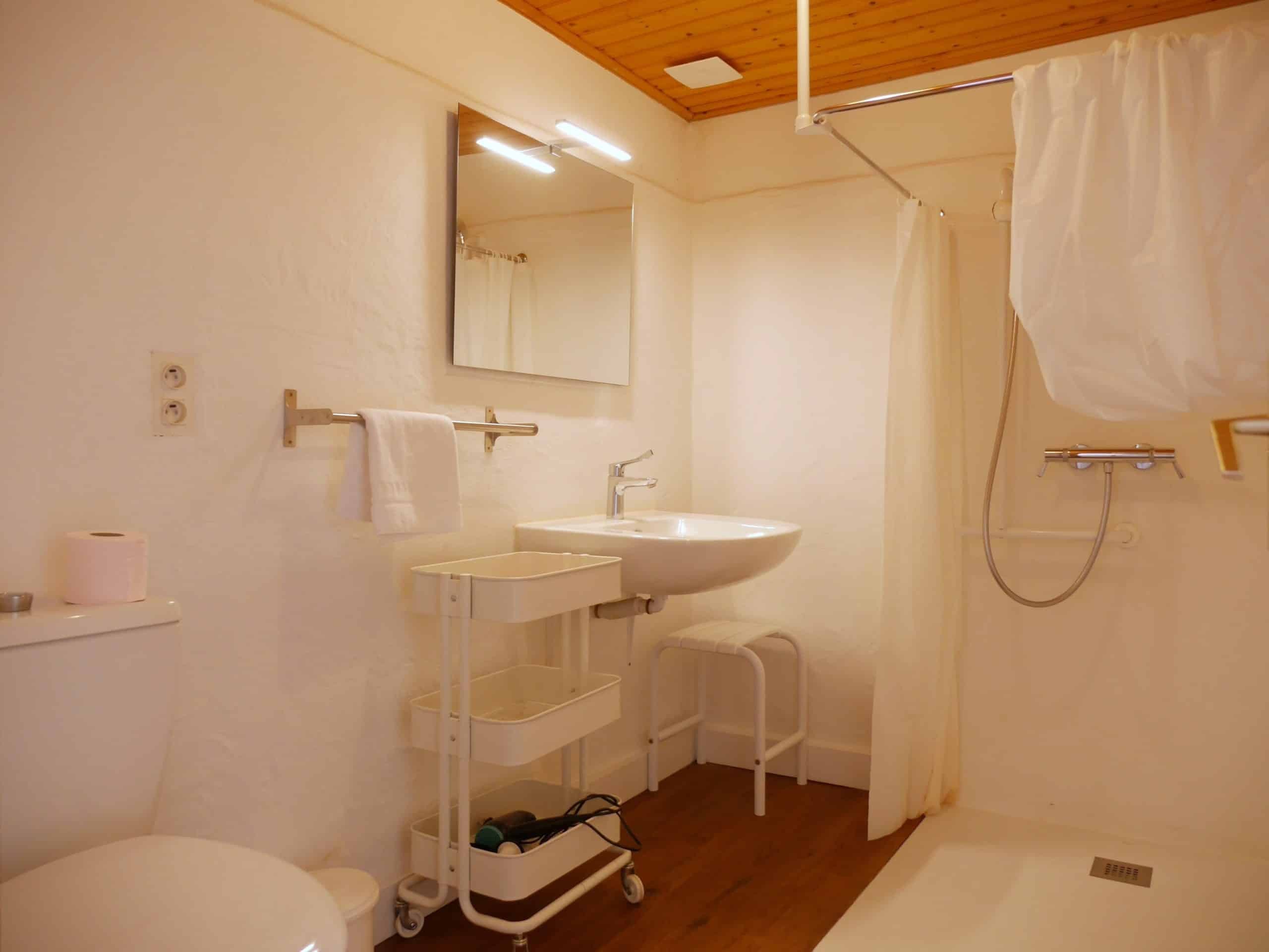 salle de douche PMR