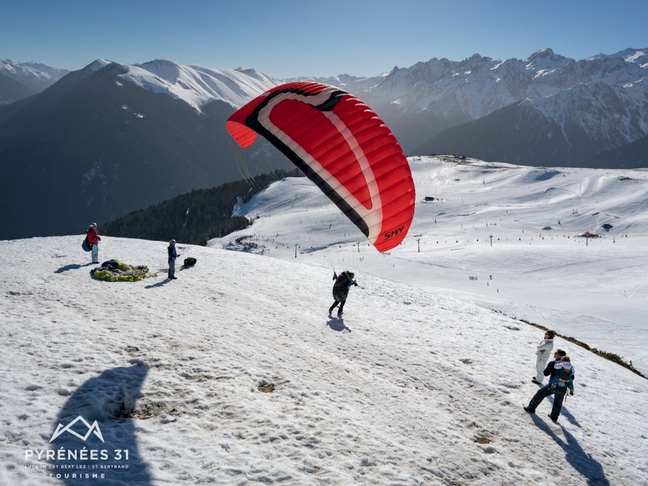 Station de Luchon Superbagnes Hiver