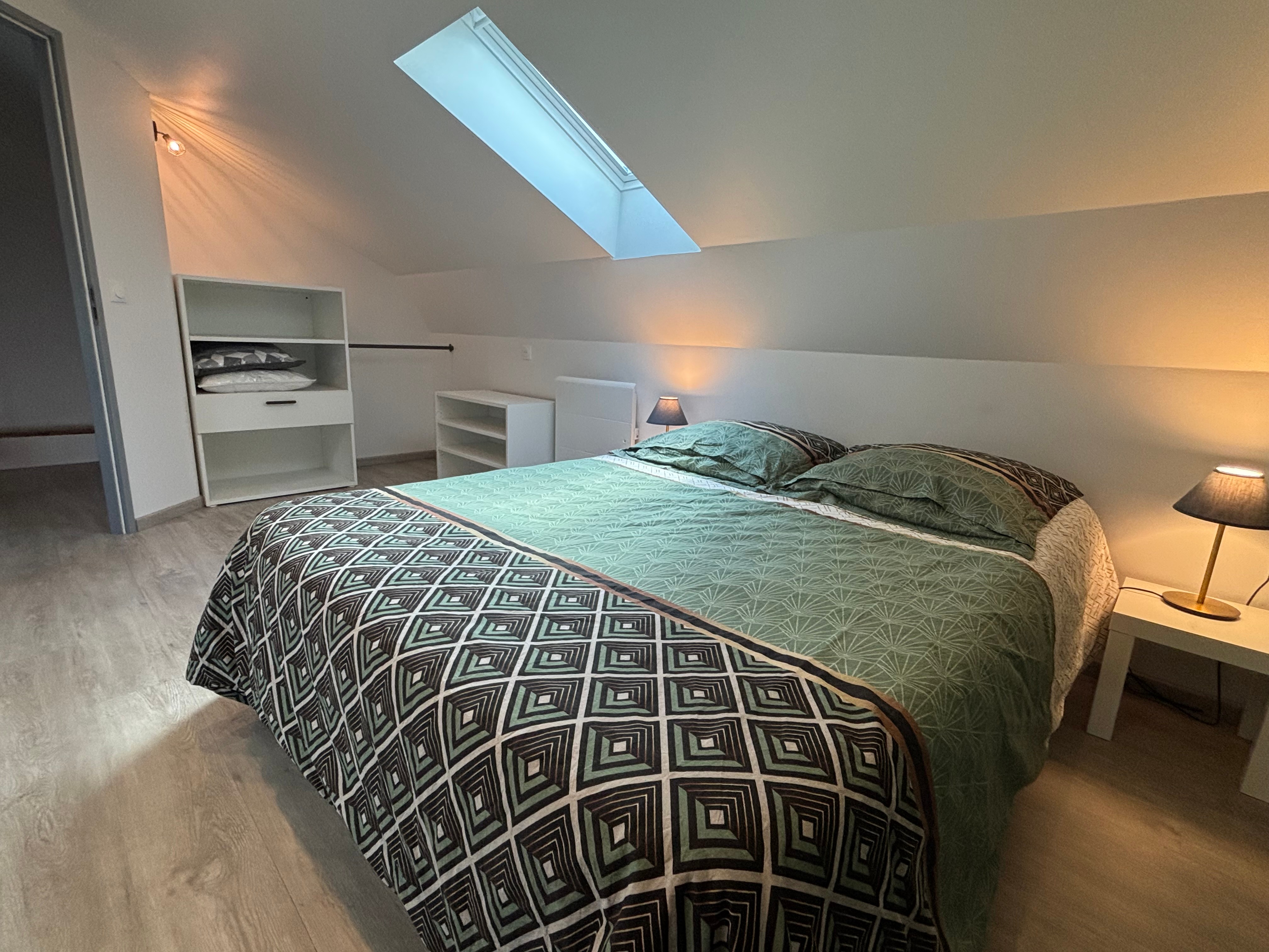 Chambre 1 avec lit double 