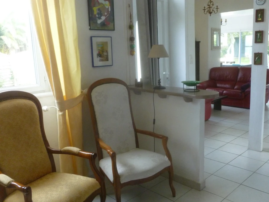 vue à partir du salon 1 du salon 2 et de la cuisine ouverte