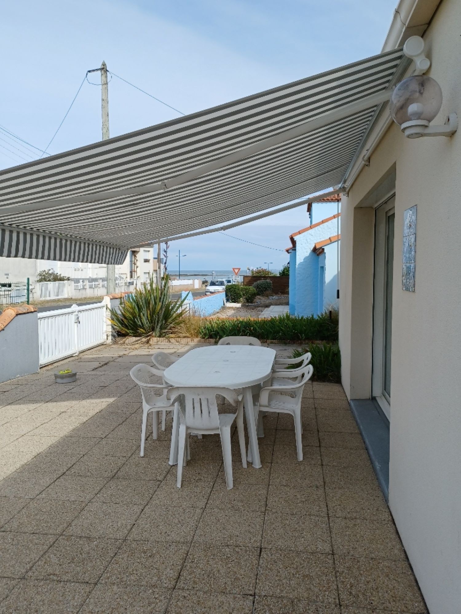 Terrasse Sud vue sur la mer