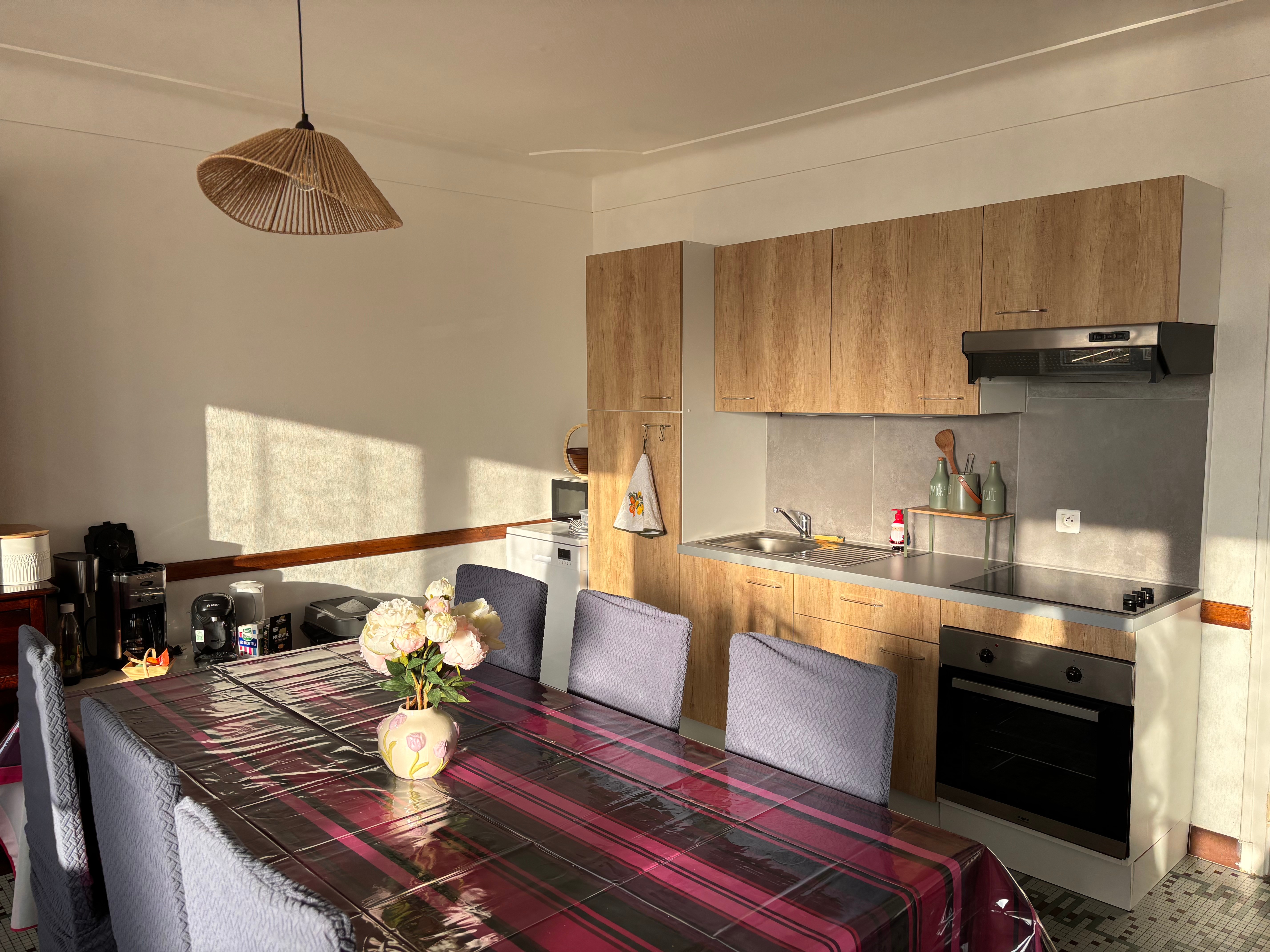 Kitchen - Gîte Les Mirabelliers, Morville, Vosges