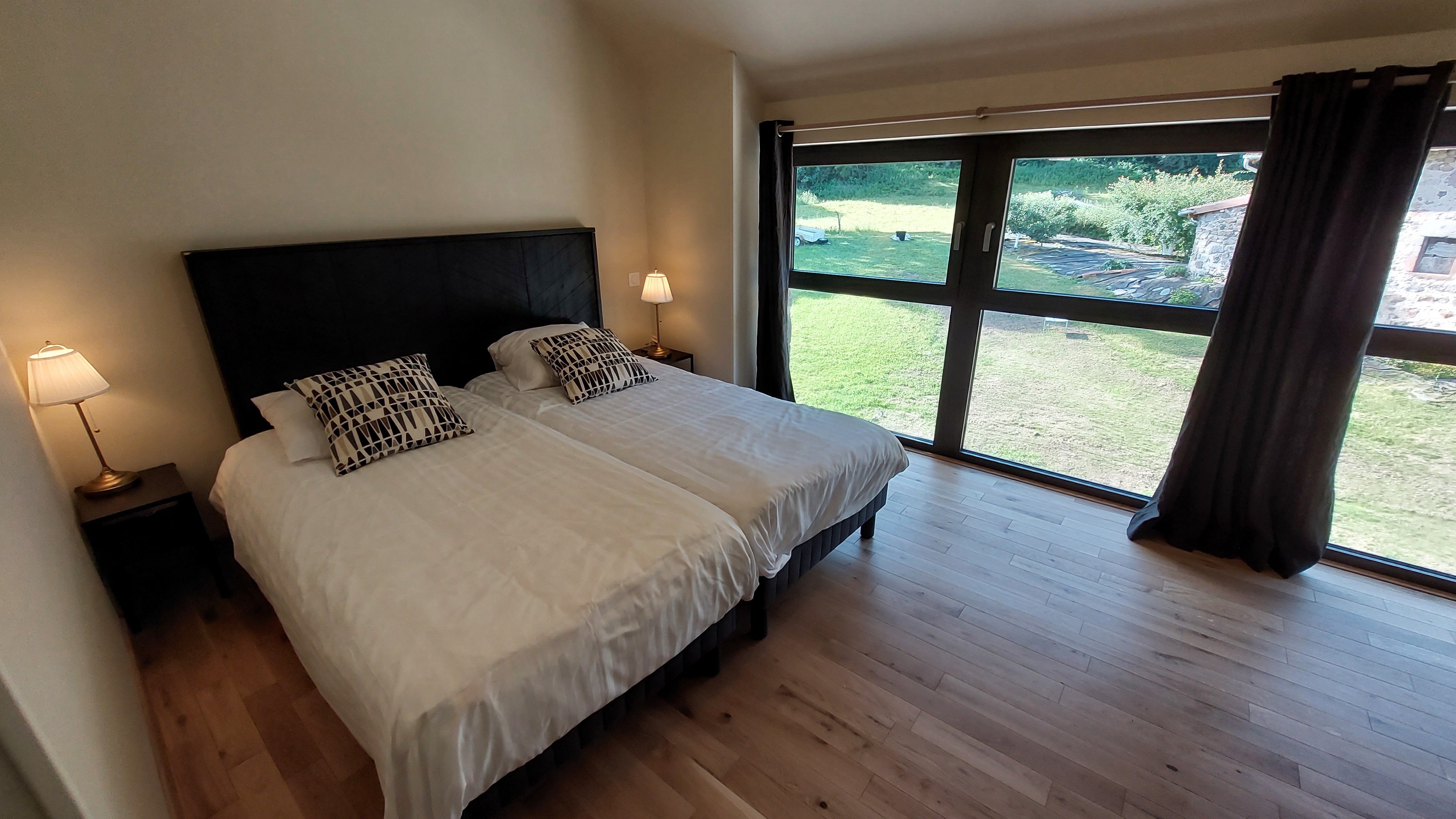 Twin-bed room