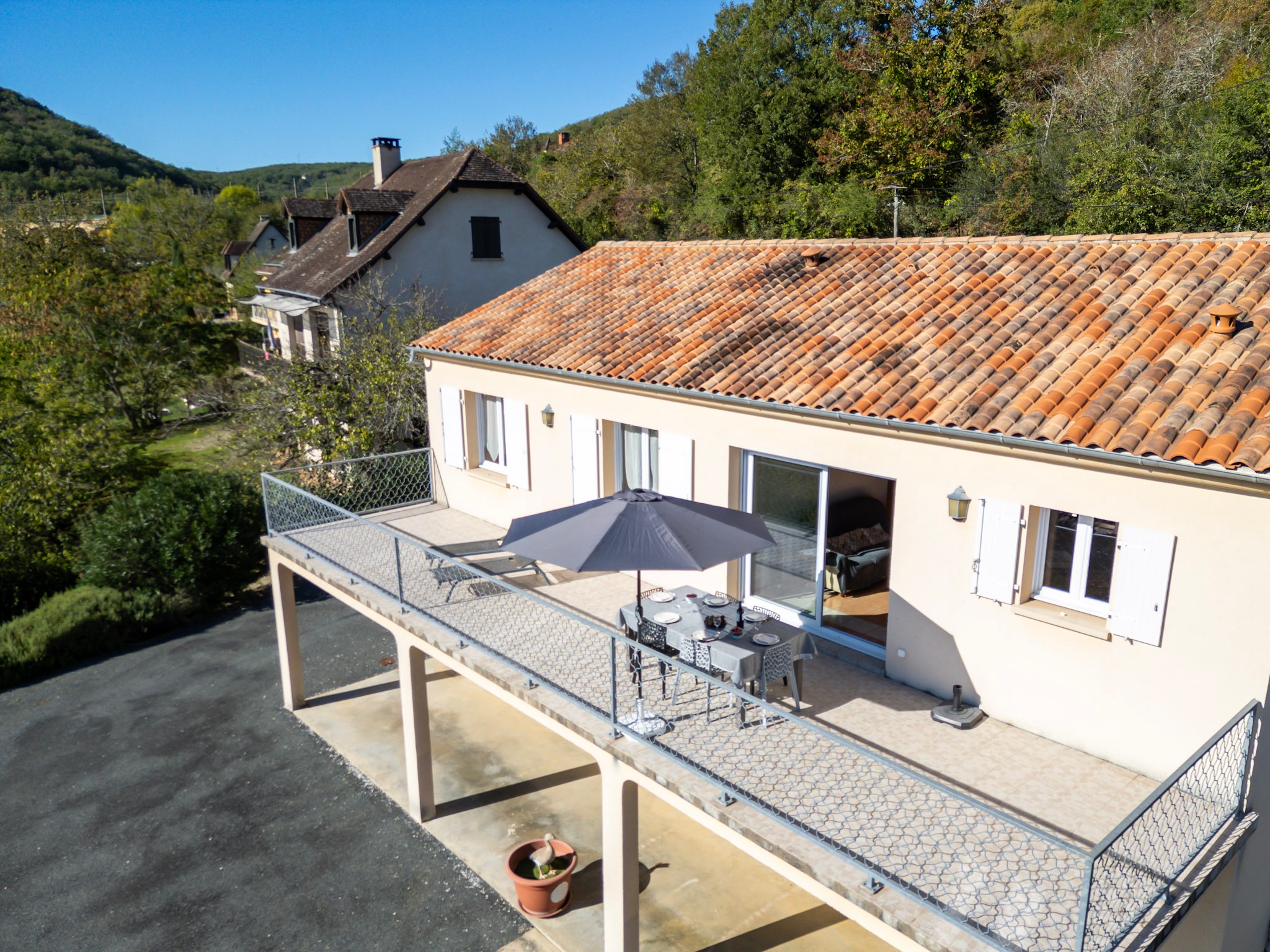 Vue aérienne