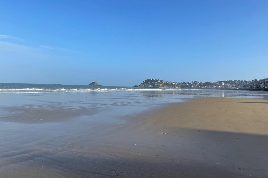 La plage du Val André