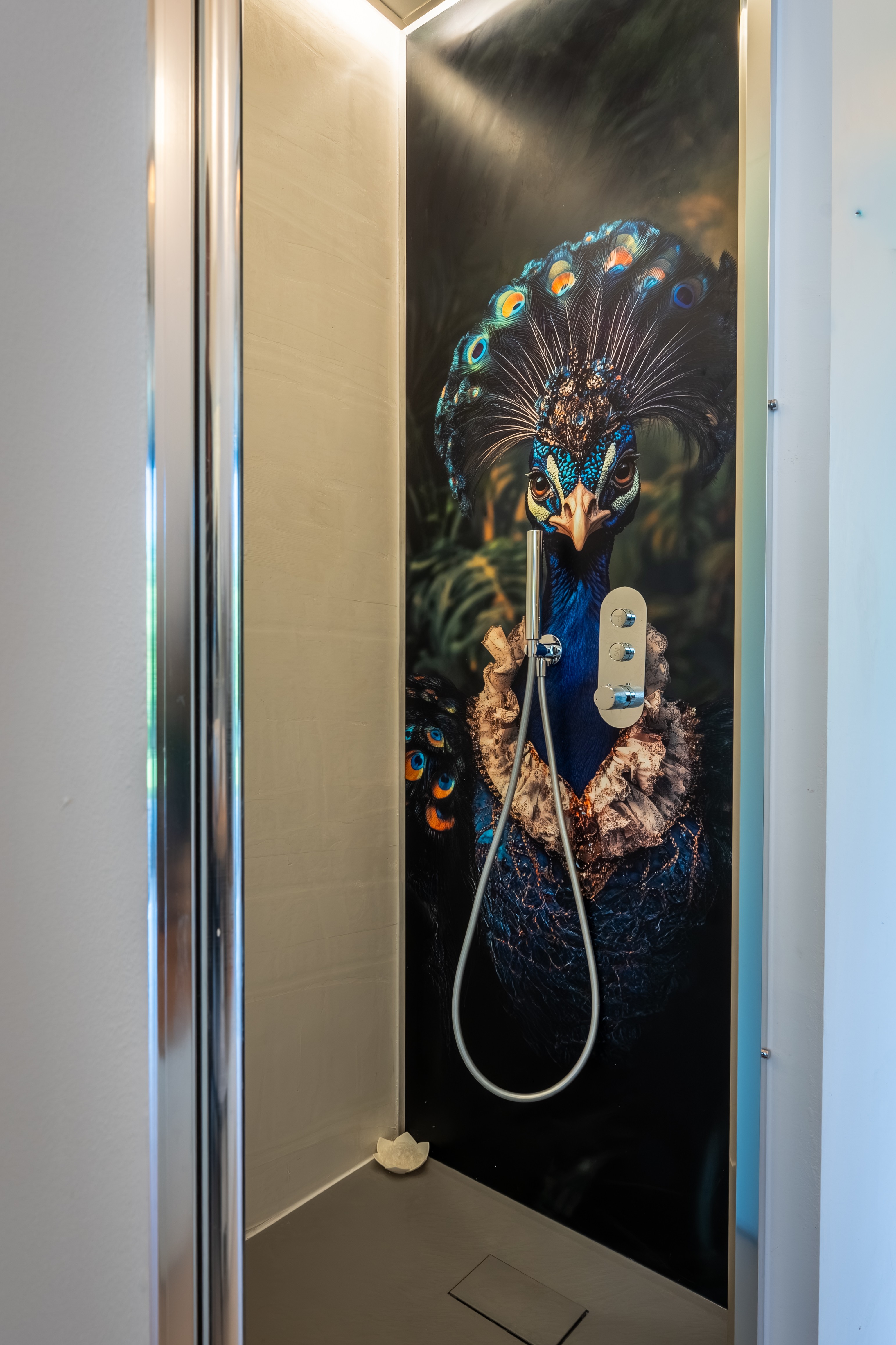 Scandi'Green large walk-in shower - Domaine Epic Chalets