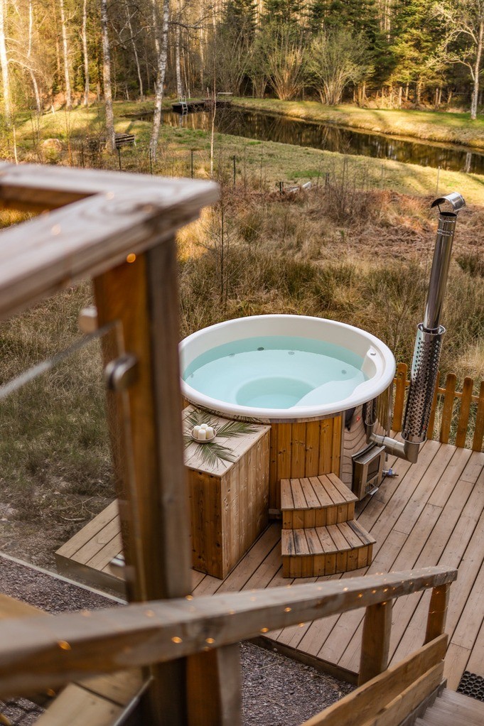 Spa écologique privatif en extérieur - Sainte-Barbe dans Les Vosges
