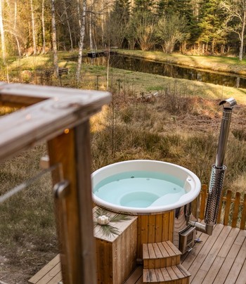 Spa écologique privatif en extérieur - Sainte-Barbe dans Les Vosges
