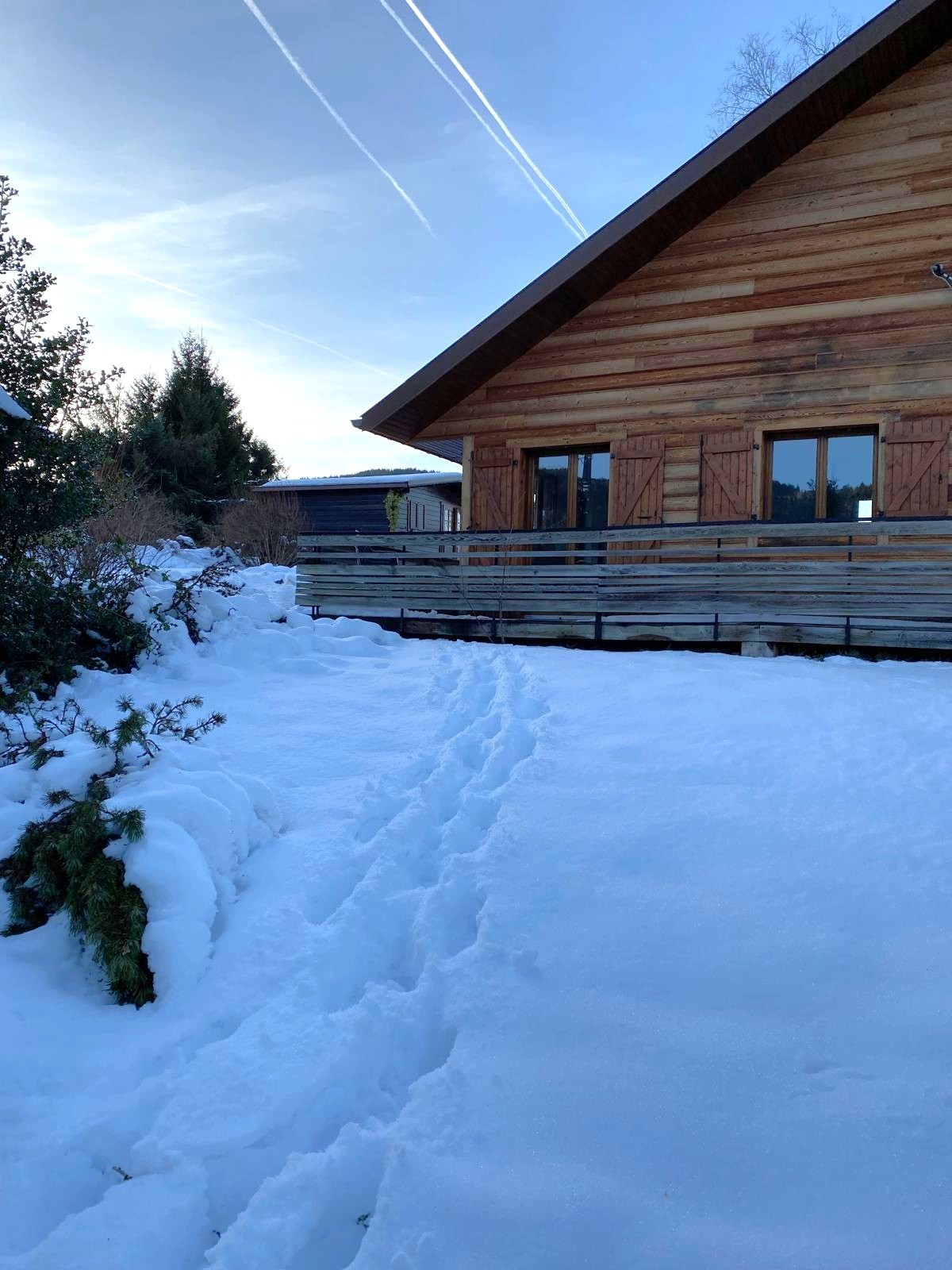 Hiver - Chalet L’ Ecureuil de Martimpré à Gerbépal