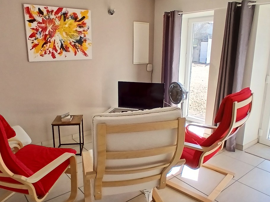 La Demeure d'Esli, Davayat : The living room