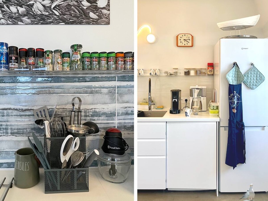 équipement : fond de cuisine complet