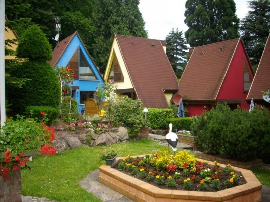 Résidence La Sapinière avec son jardin en commun