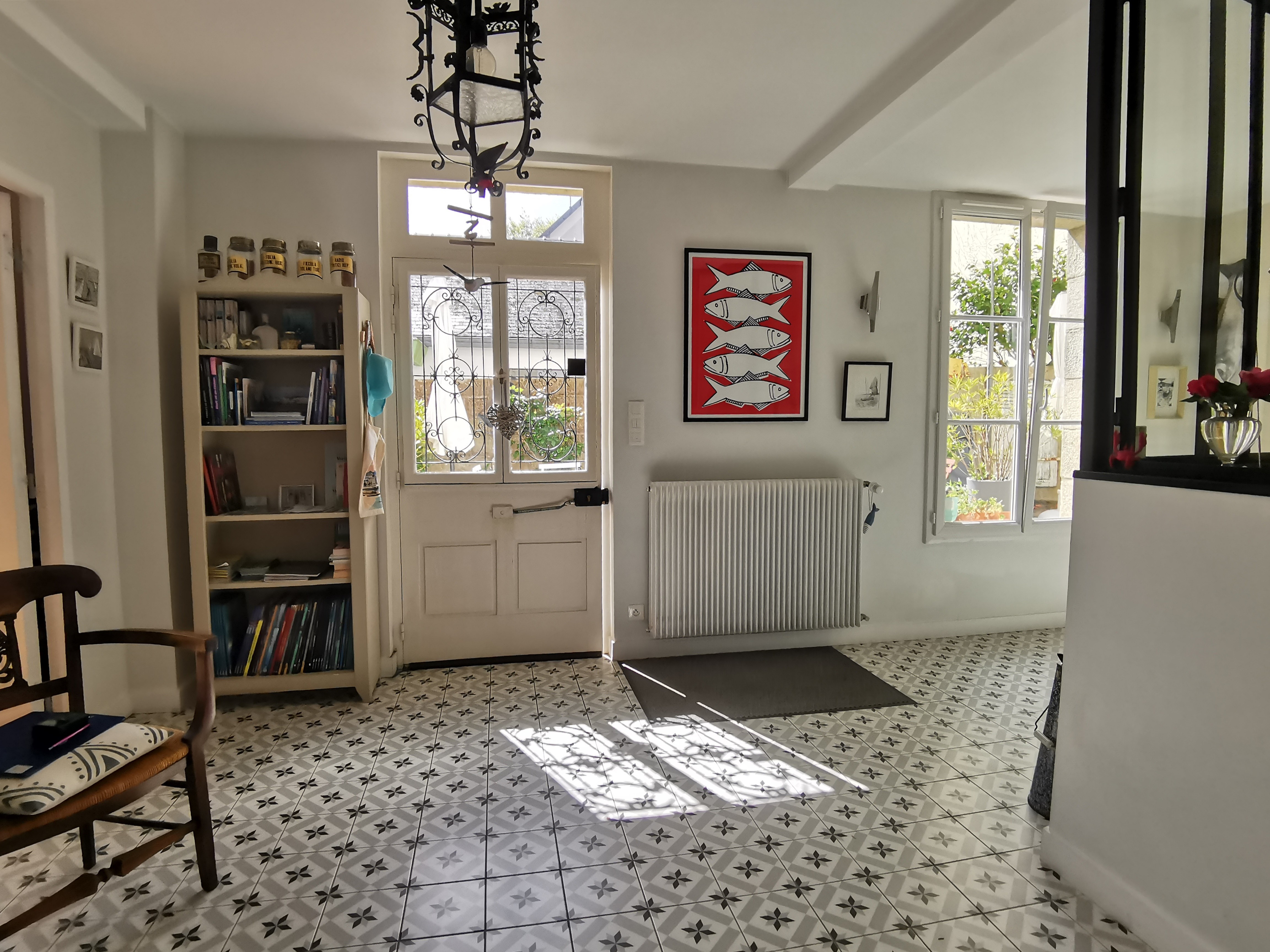 Entrance hall of the guest house