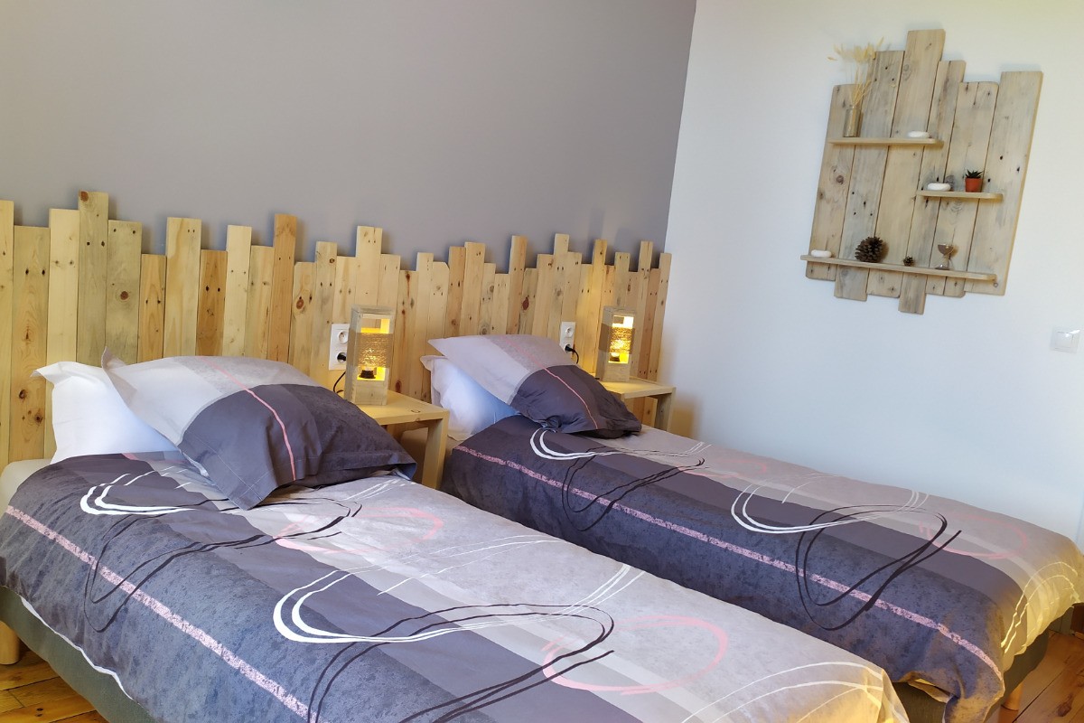 Chambre palette version 2* 80*200cm