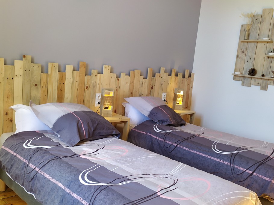 Chambre palette version 2* 80*200cm