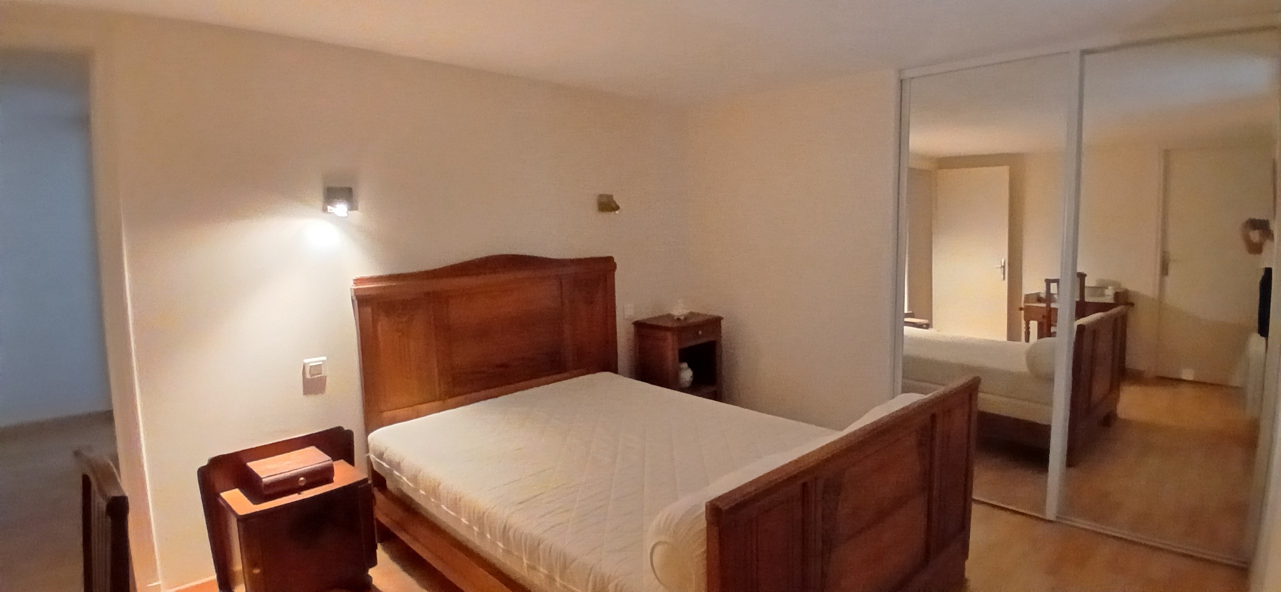 Gîte de Femblat : Chambre 2 (lit double)