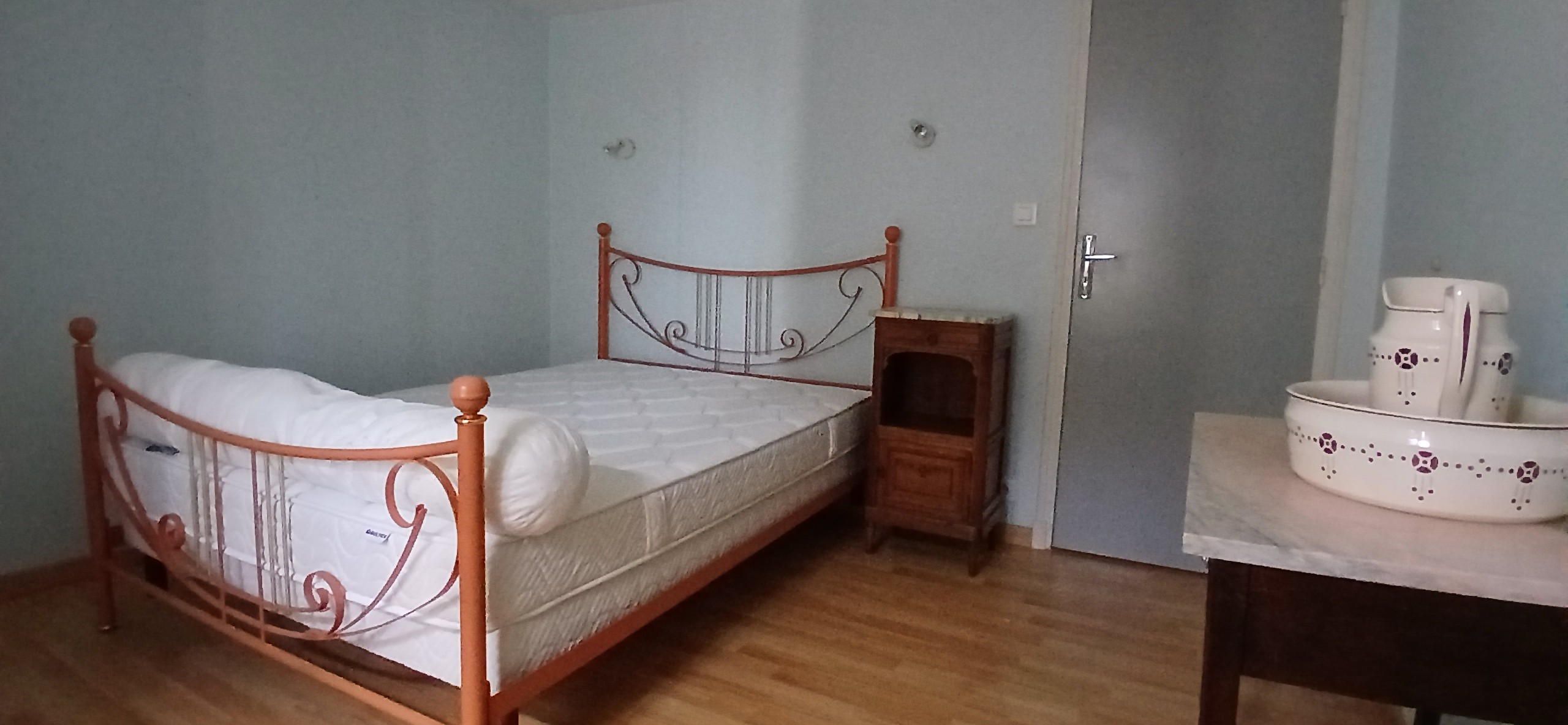 Gîte de Femblat : Chambre 3 (lit double)