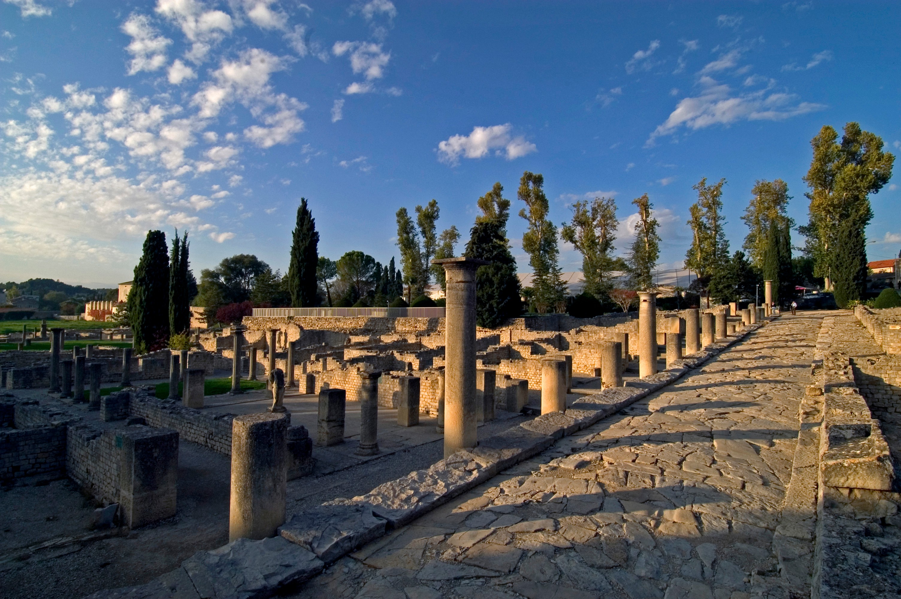 le site antique de la Villasse à Vaison la Romaine