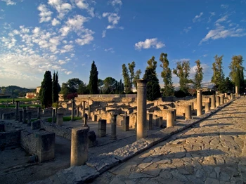 le site antique de la Villasse à Vaison la Romaine