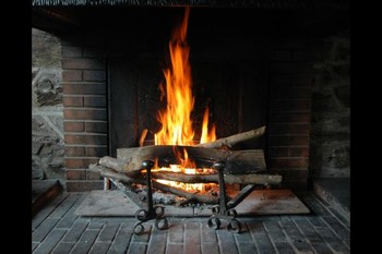 Le feu du salon commun