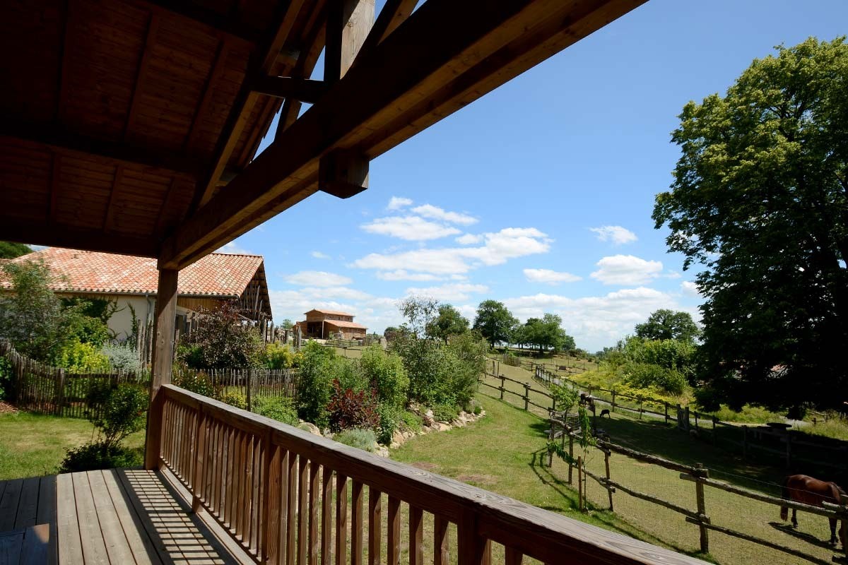 Vue depuis la terrasse