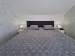 Chambre lit en 180