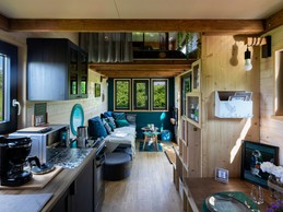 Cuisine / salon - Tiny House O Ptit Nid Milie