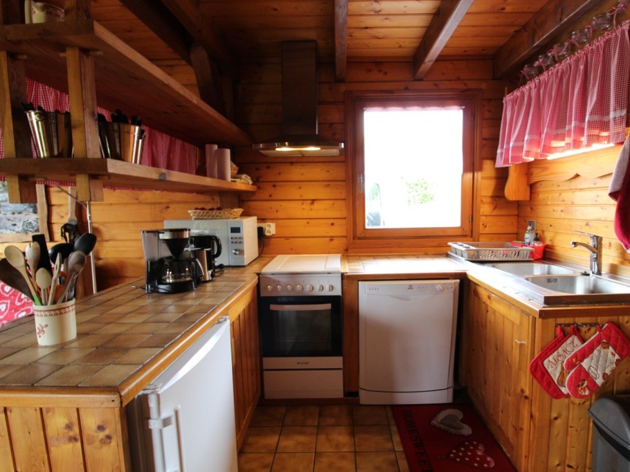 Cuisine ouverte sur salon/séjour - Chalet du Sotré Xonrupt-Longemer Vosges