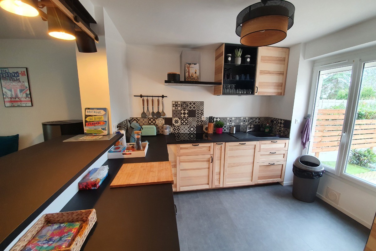 La cuisine au rez de chaussée