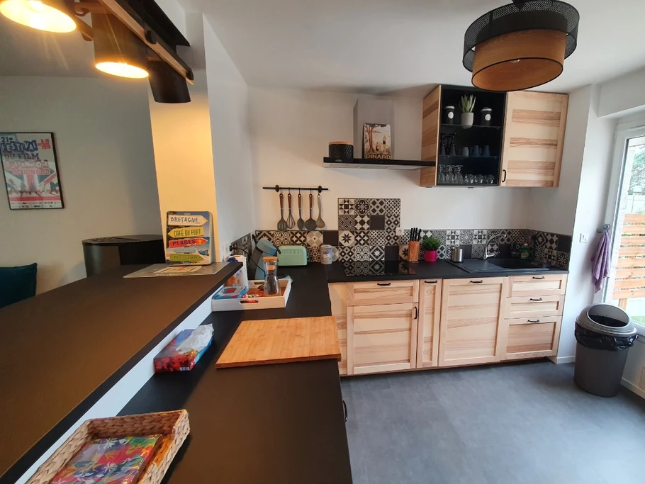 La cuisine au rez de chaussée