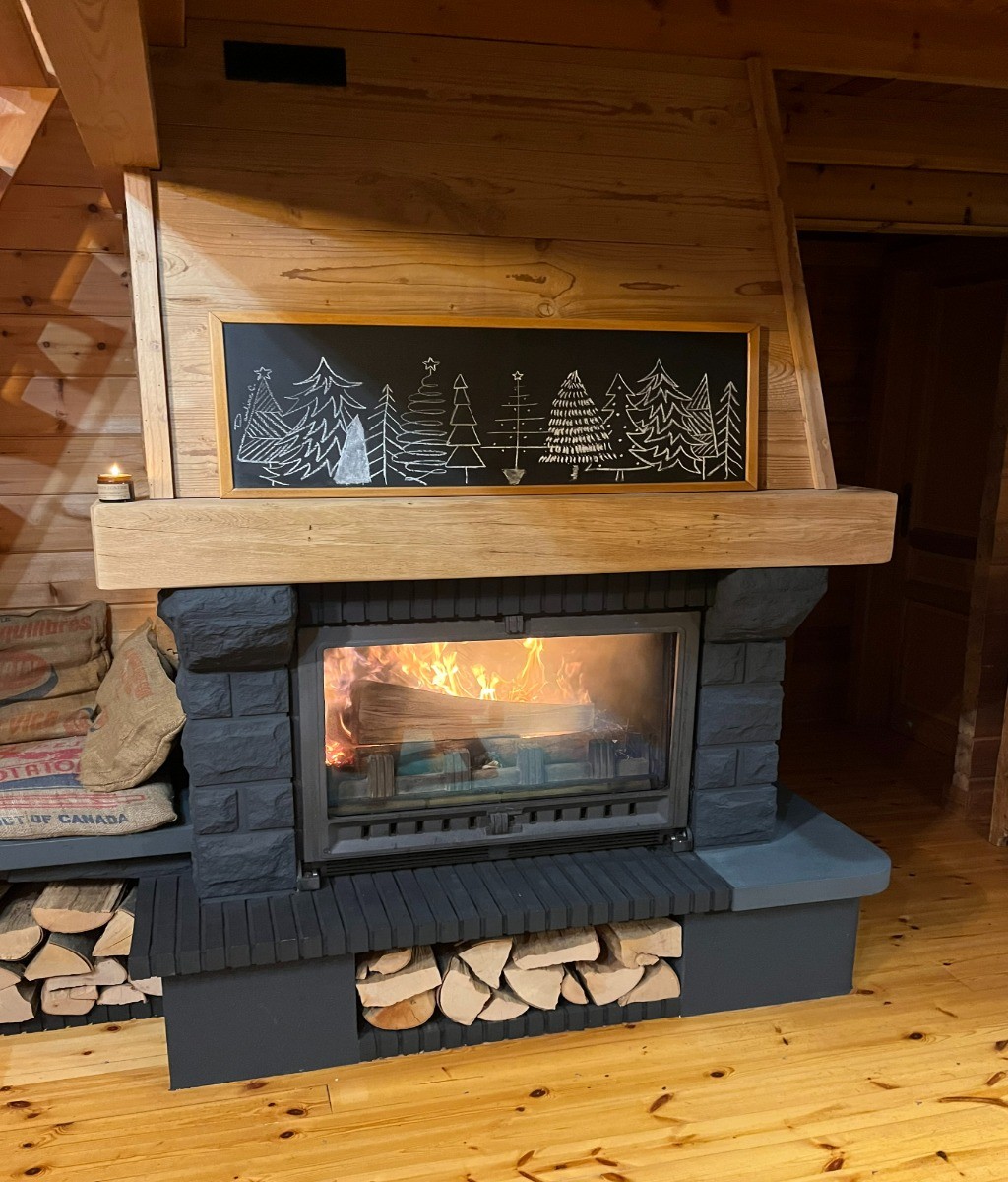 Location chalet avec cheminée dans les Vosges. Chalet de la Prague