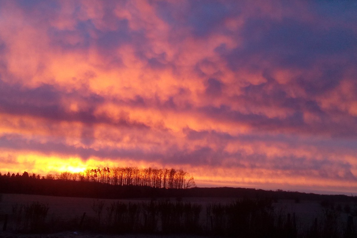 Coucher de soleil - Gîte la Frégate