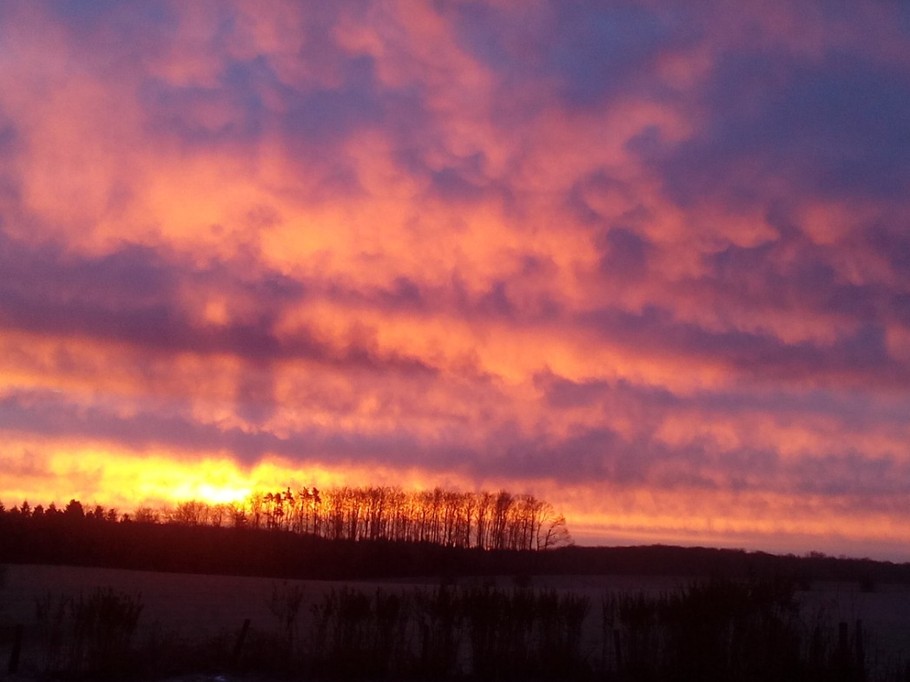 Coucher de soleil - Gîte la Frégate