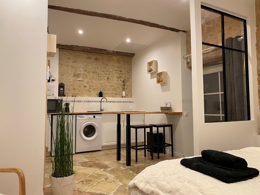 Studio Faustine pour 2 personnes "La Chauvinière" avec une grande terrasse à Tonnay Charente en Charente maritime
