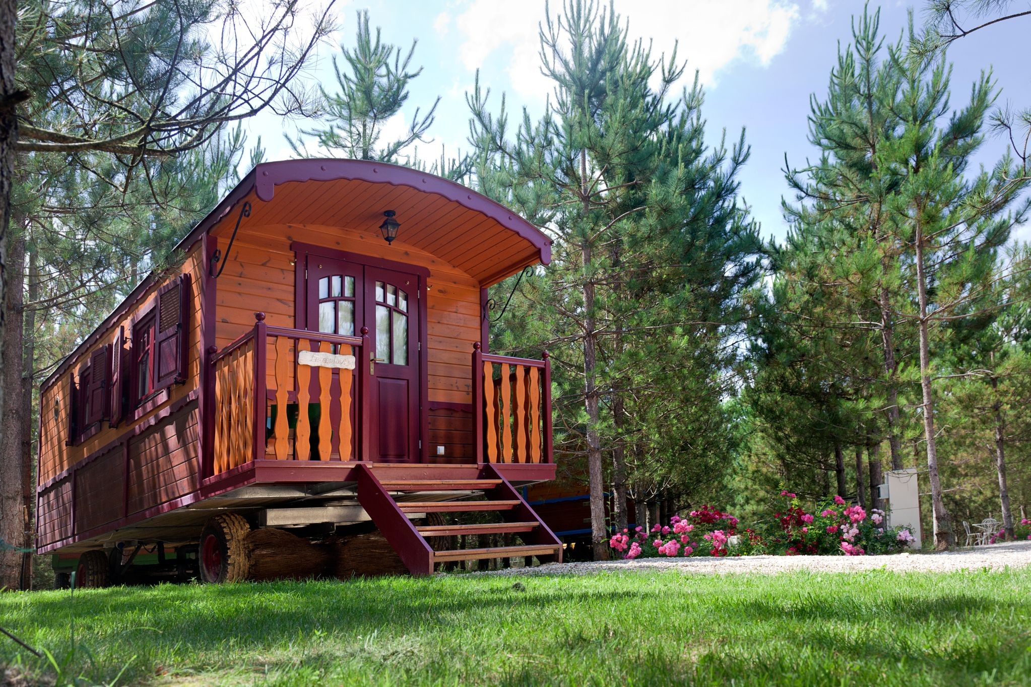 Roulotte LE BRETON pour 4 personnes, Défi Planet, à Dienné, Vienne