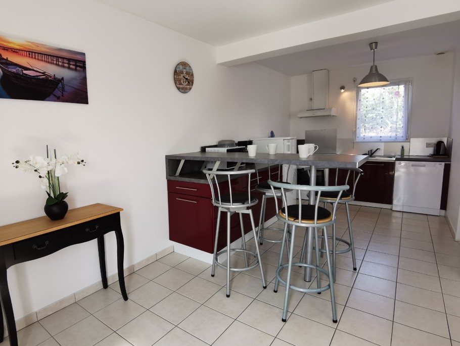 espace cuisine toute équipée
