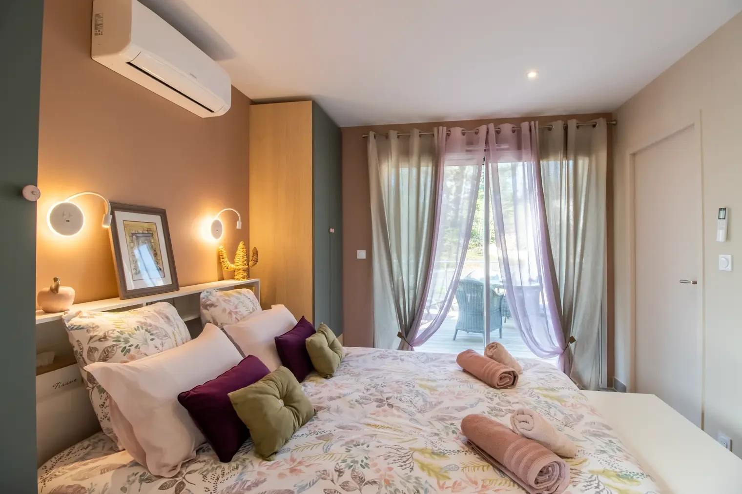 Chambre du gîte Pic épeiche