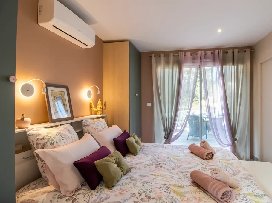 Chambre du gîte Pic épeiche