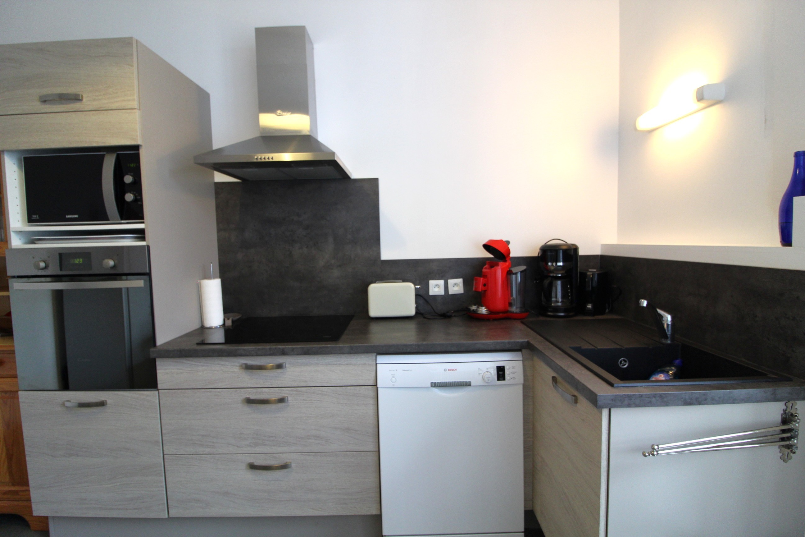 Cuisine - Appartement tout confort au centre de Gérardmer – Lac à seulement 300m