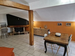 Pièce de vie La Mansarde Domaine du Bagnerot